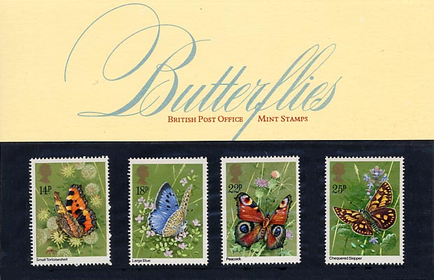 1981 GB - PP 126 - Butterflies 1981 GB - PP 126 - Butterflies